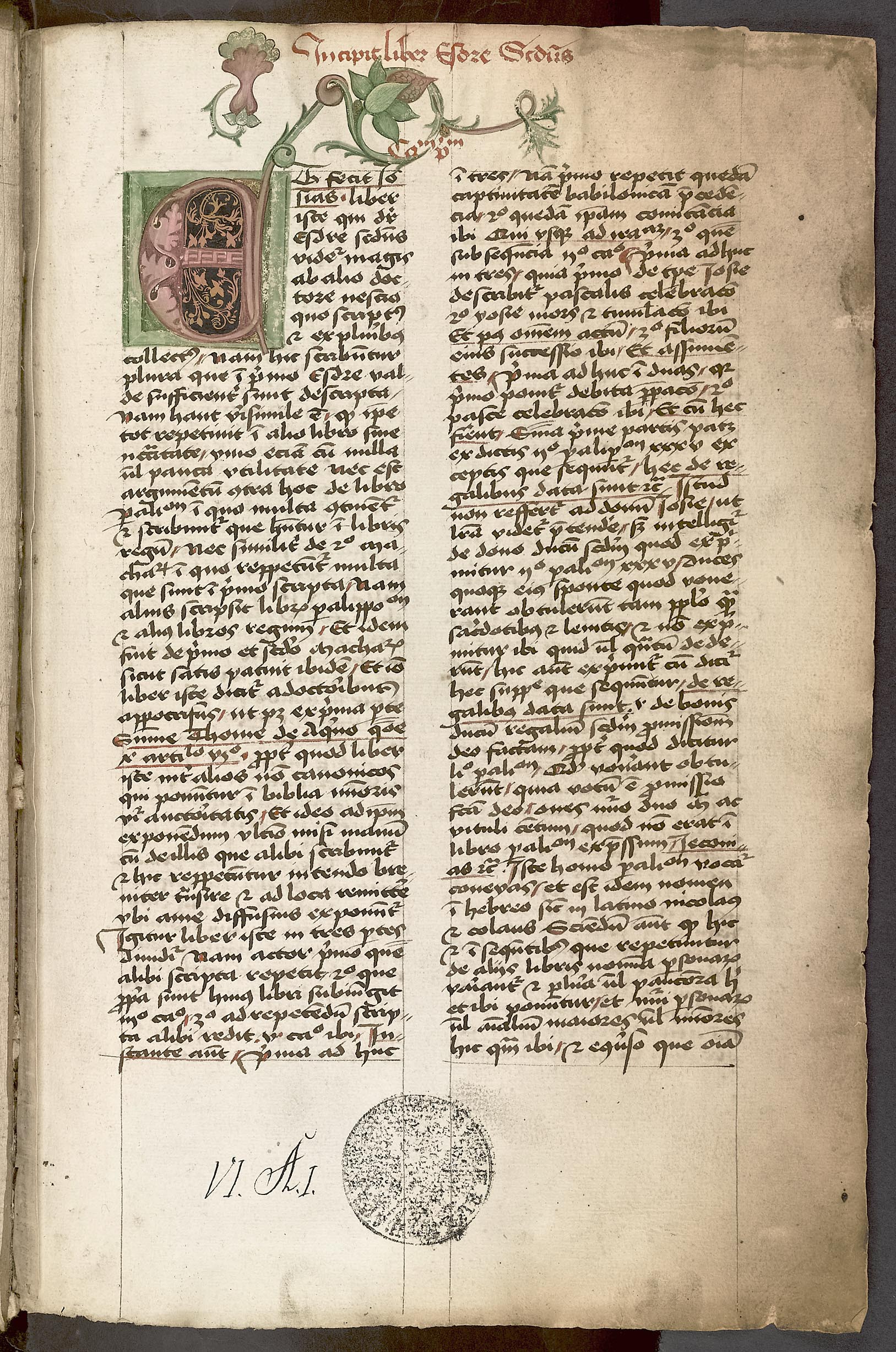 Nicolaus de Lyra: Postilla litteralis, pars